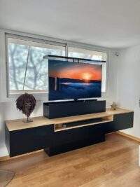 mueble motorizado TV